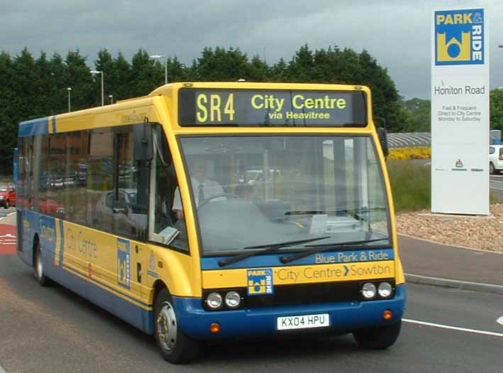 Cooks Coaches Optare Solo Exeter P&R KX04HPU